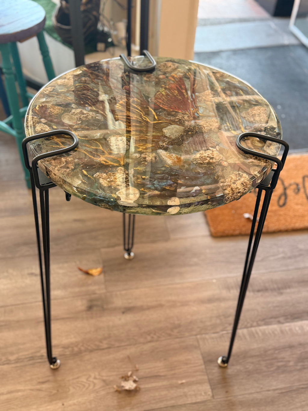 Rustic Bloom Table