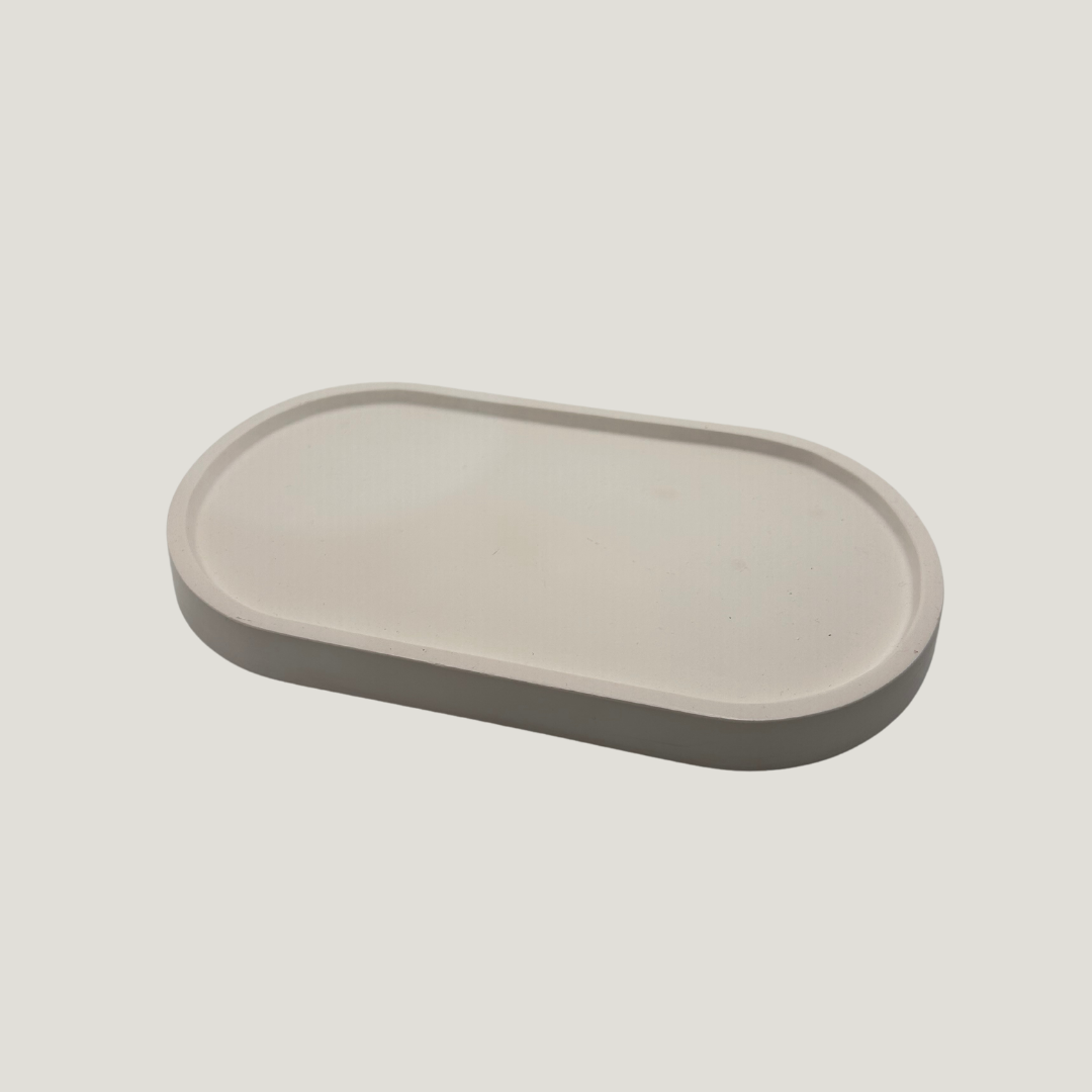 Daisy Oval Tray