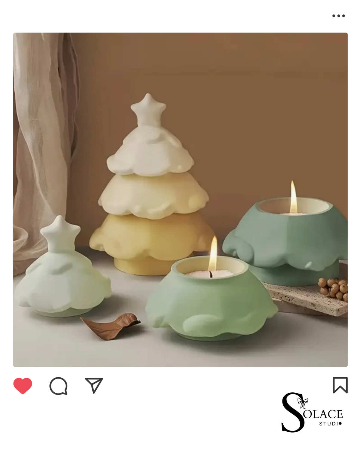 3 Tier Christmas Tree Vessel
