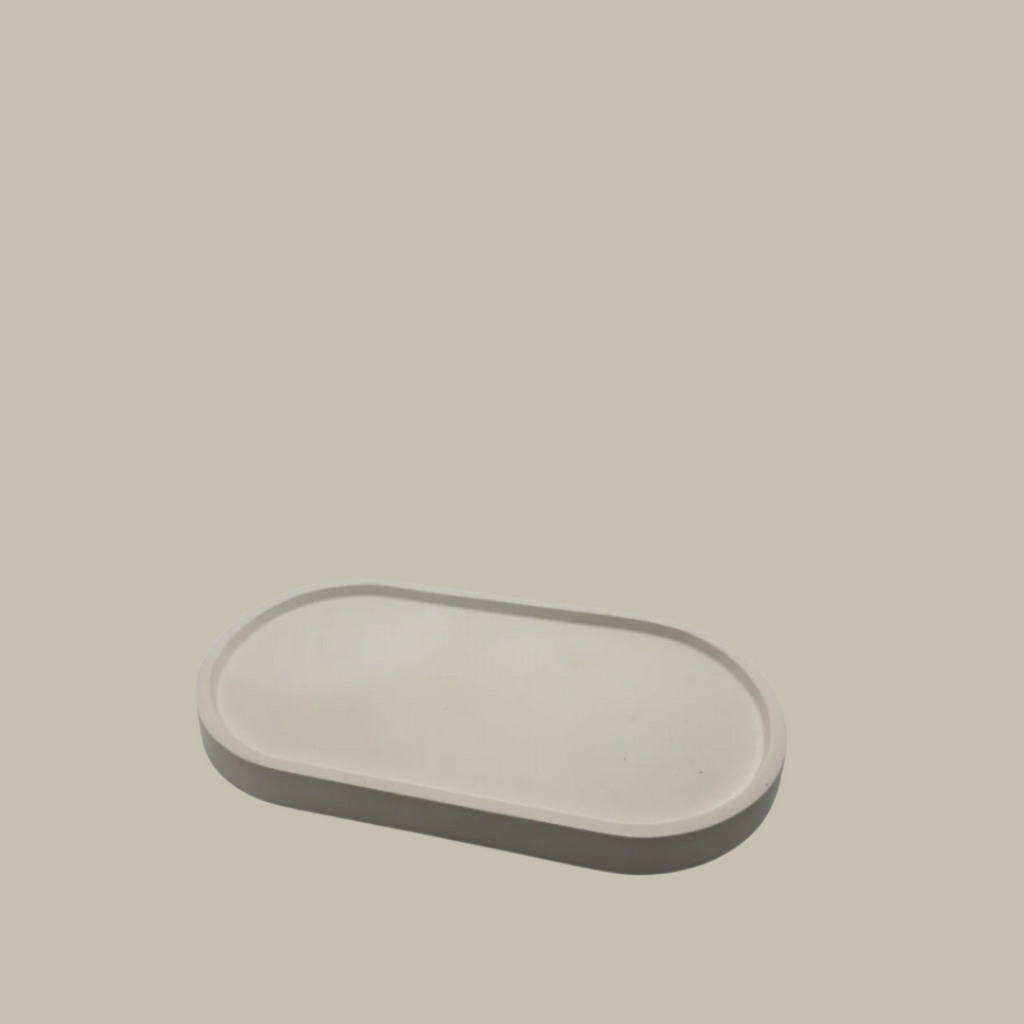 Daisy Oval Tray