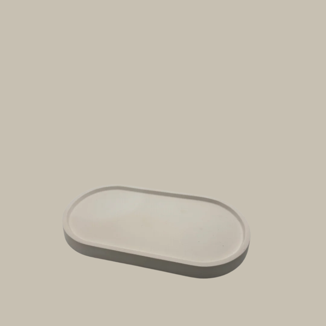 Daisy Oval Tray